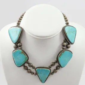 1970s Turquoise Necklace