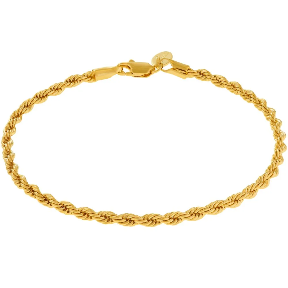 4mm Rope Chain Anklet