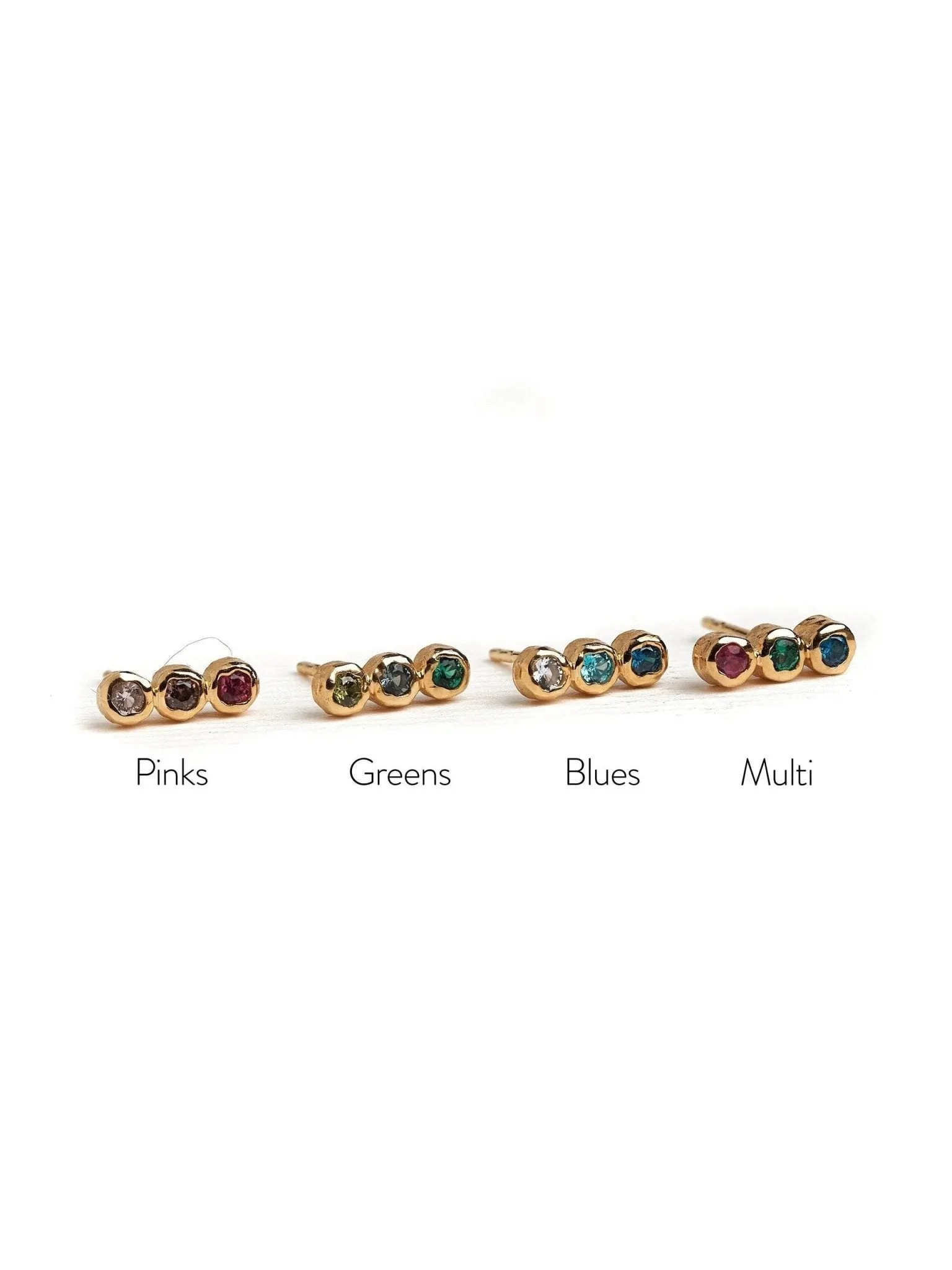 Alior Gold Stud Earrings