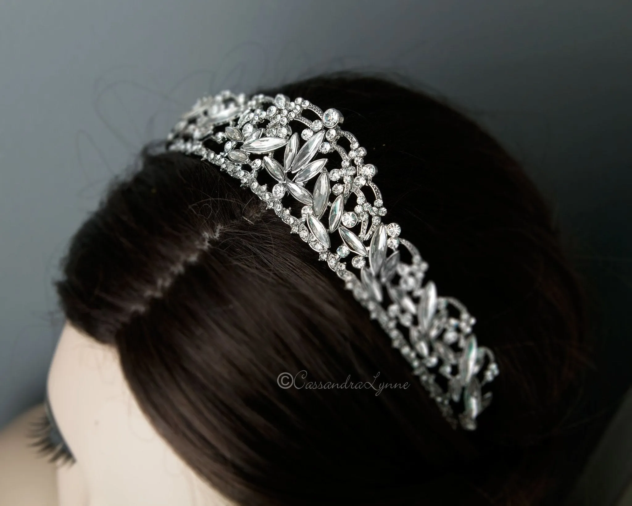 Antique Silver Wedding Tiara