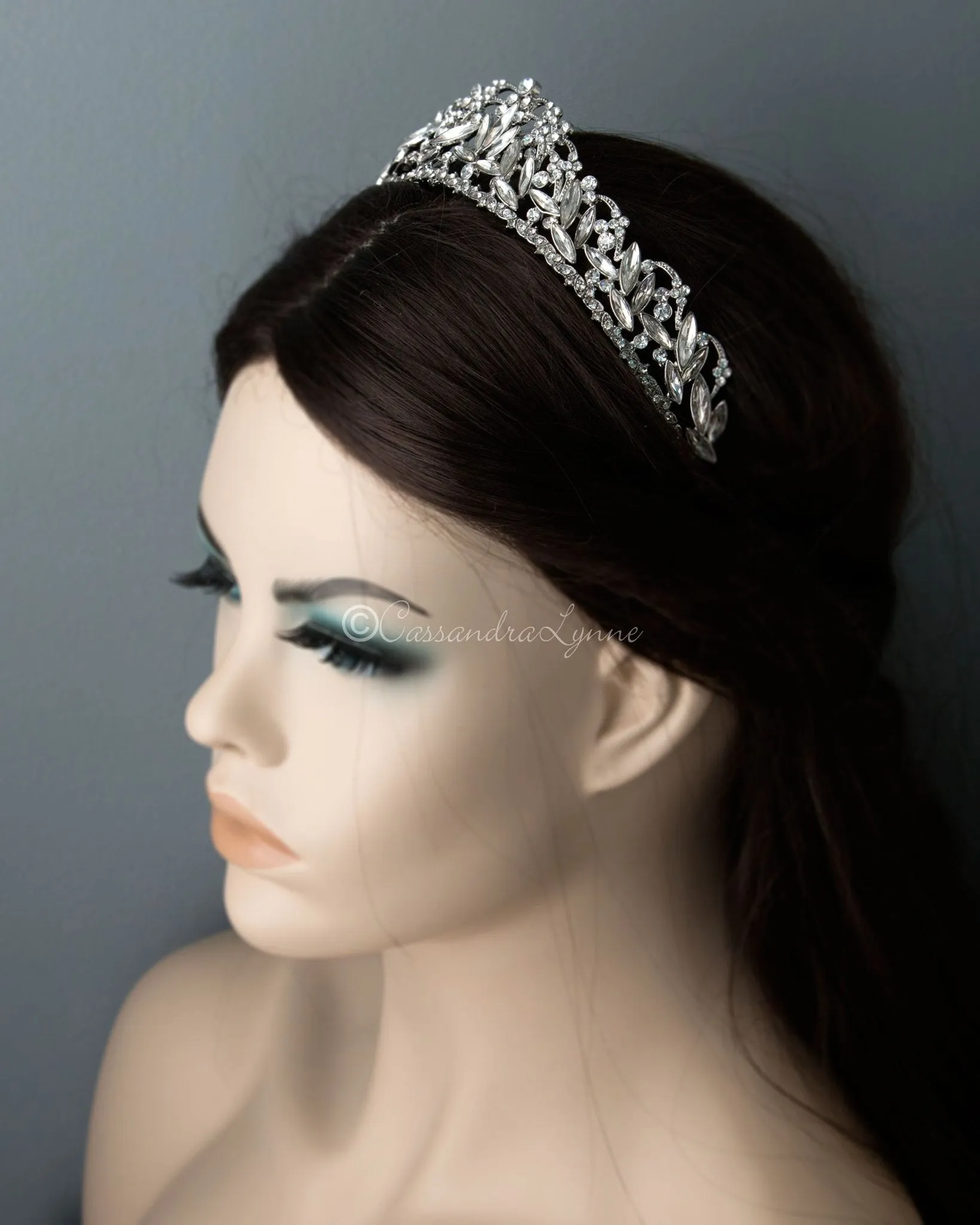 Antique Silver Wedding Tiara