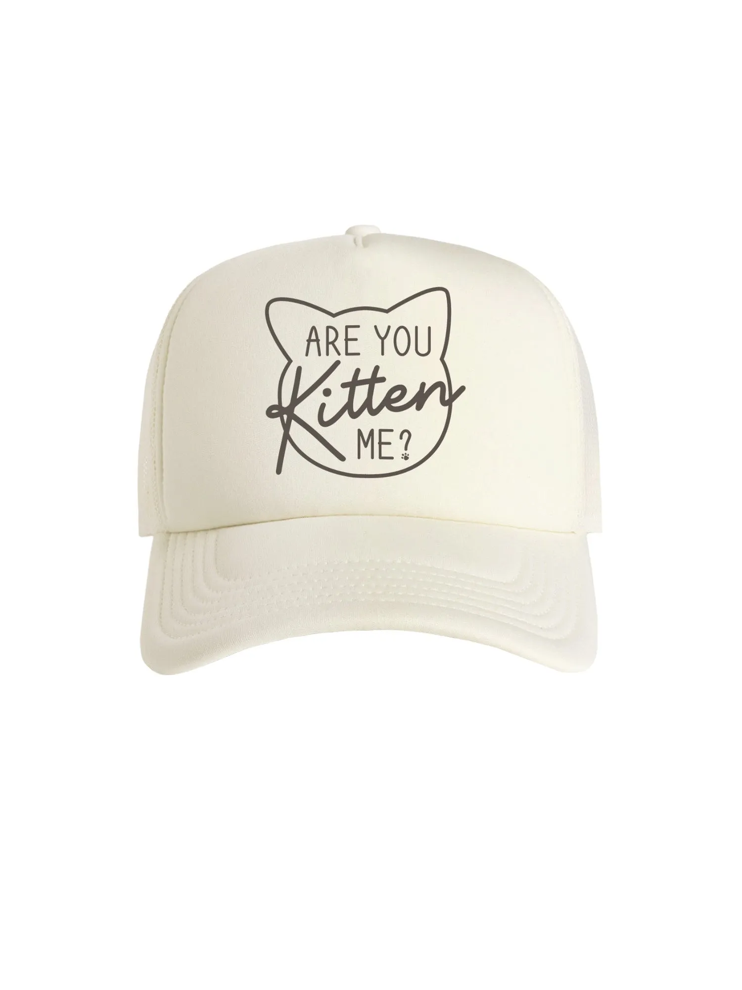 Are You Kitten Me? Foam Trucker Cap