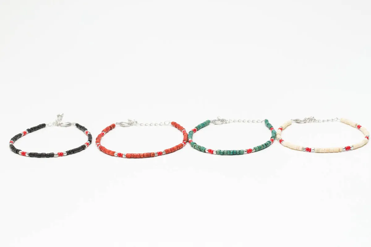 Beaded Anklet-A