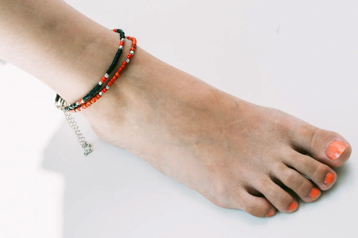 Beaded Anklet-A