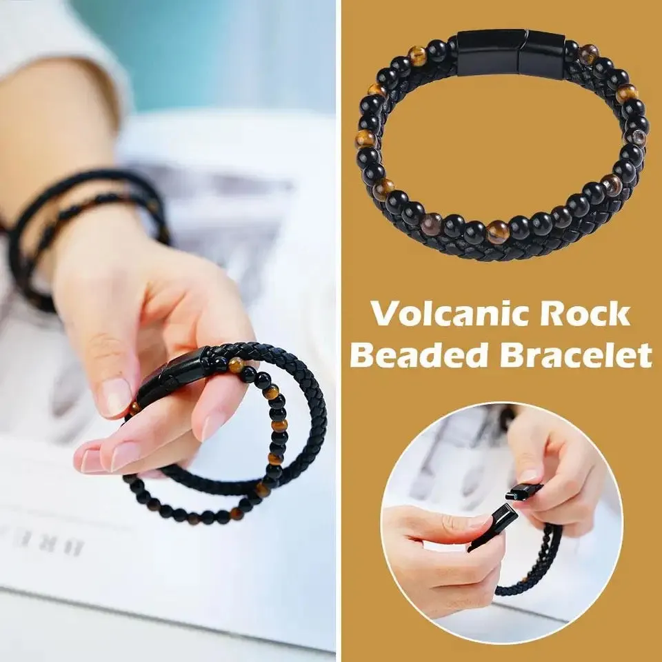 Beaded Bracelets Women Eye Men Bracelet Leather Jewelry