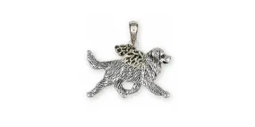 Bernese Mountain Dog Angel Pendant Jewelry Sterling Silver Handmade Dog Pendant BMD32X-AP