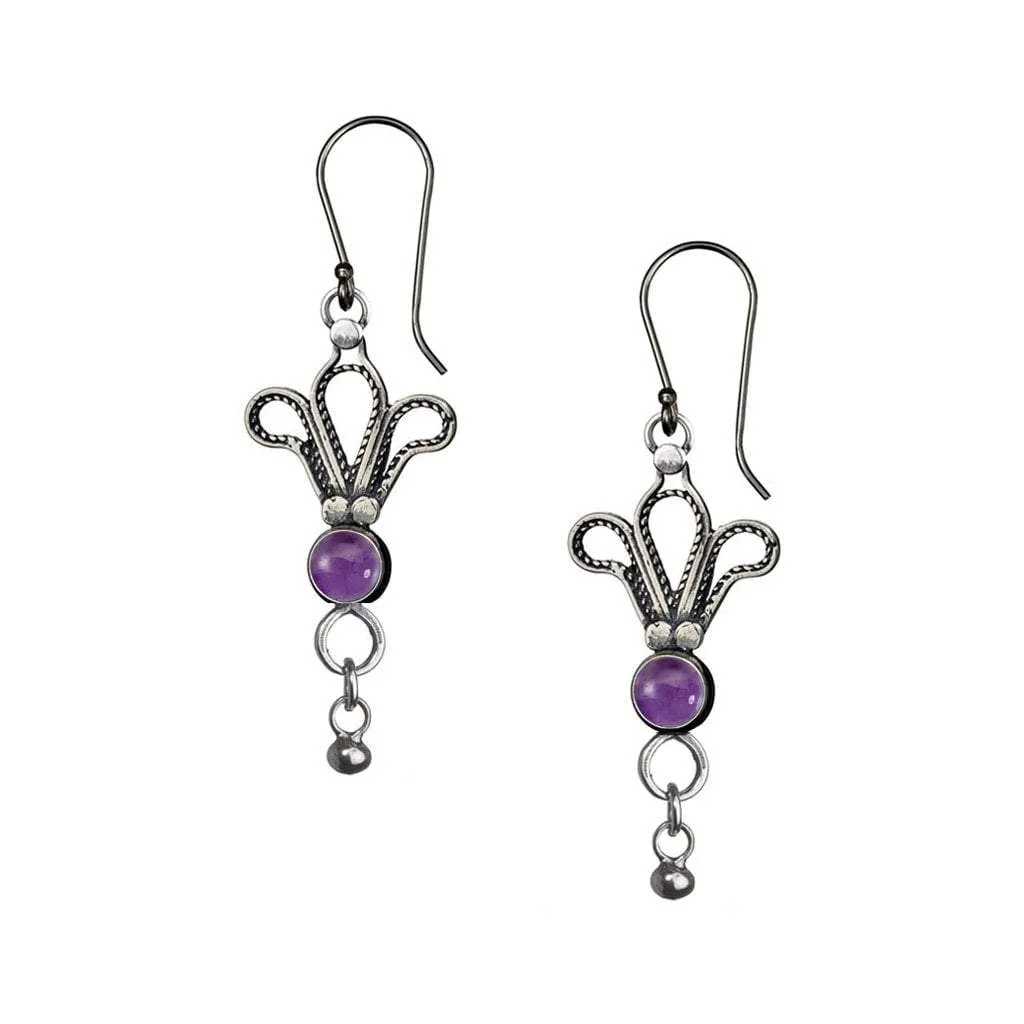 Bohemian Jewelry. Sterling silver earrings