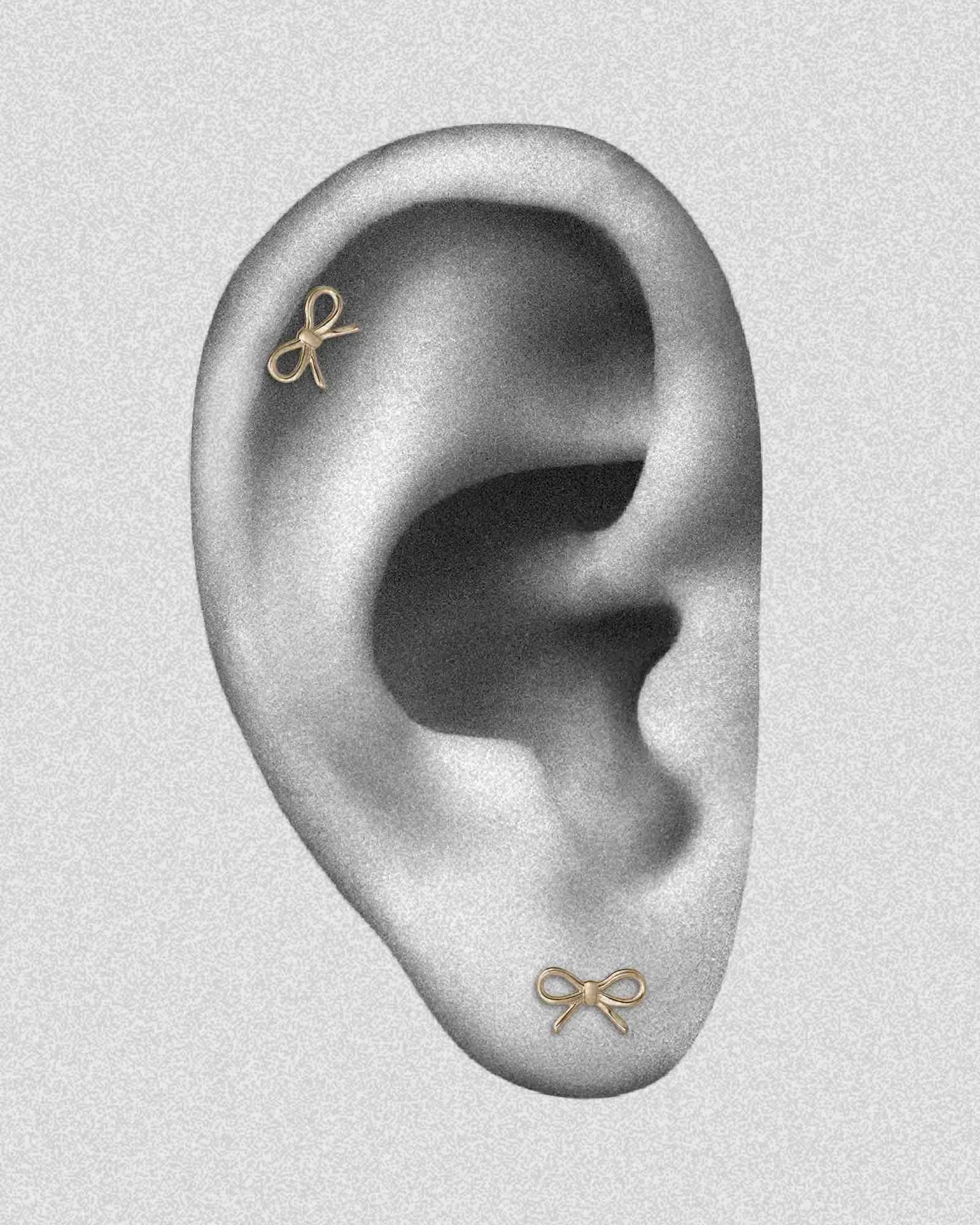 Bonnie Threadless End (14K Gold)