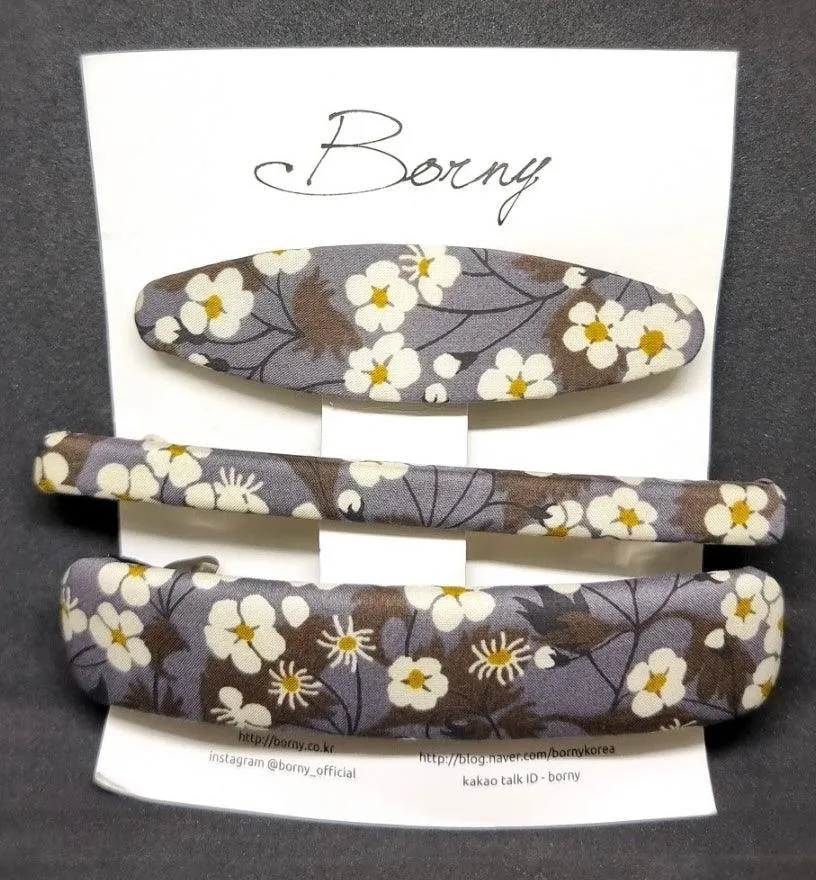 Borny x Liberty Hairpin (3pc Set)