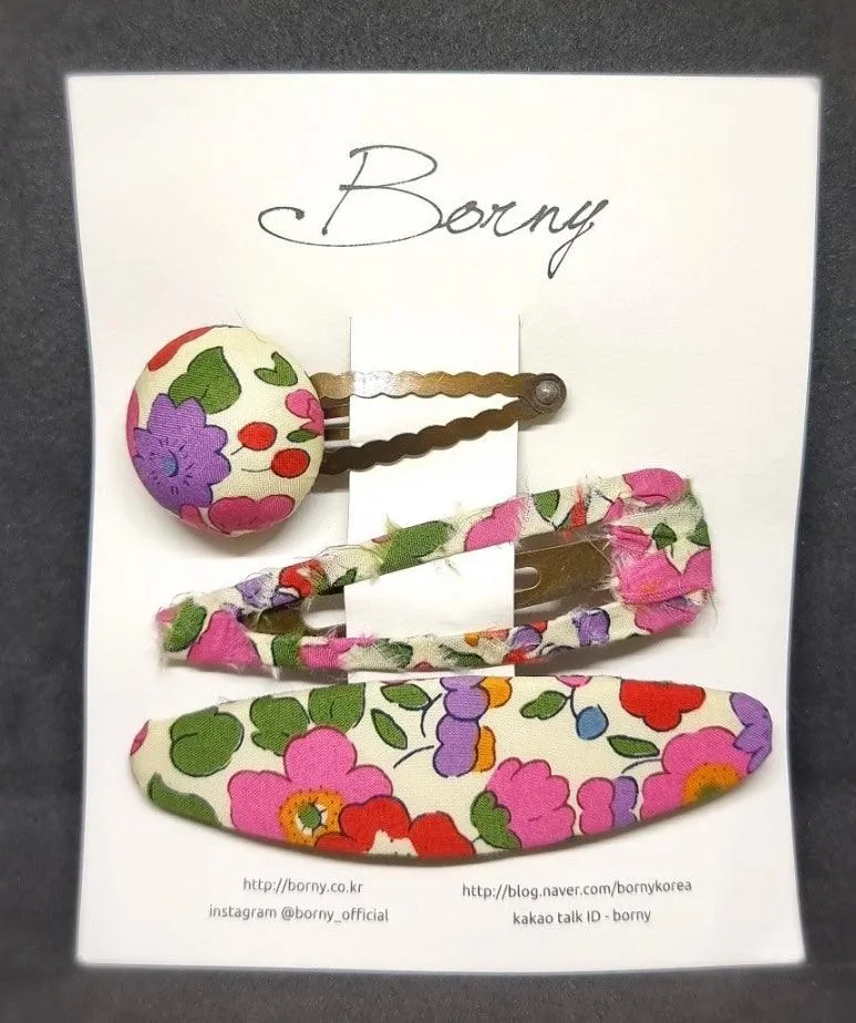 Borny x Liberty Hairpin (3pc Set)