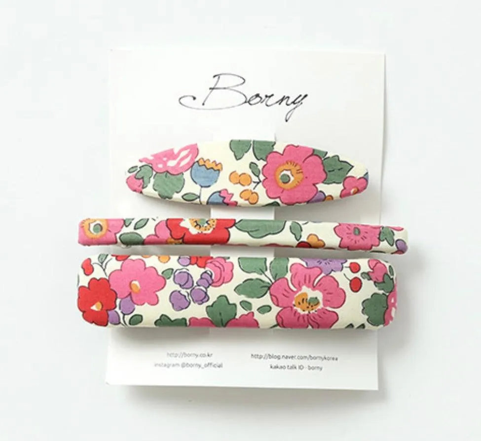 Borny x Liberty Hairpin (3pc Set)