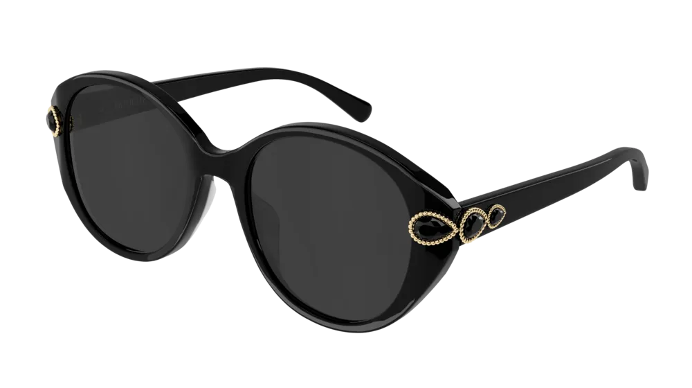 Boucheron Sunglass Woman Black Grey BC0121S-001