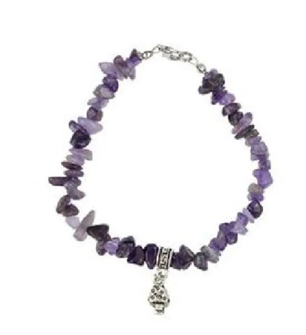 Bracelet - Amethyst Mushroom