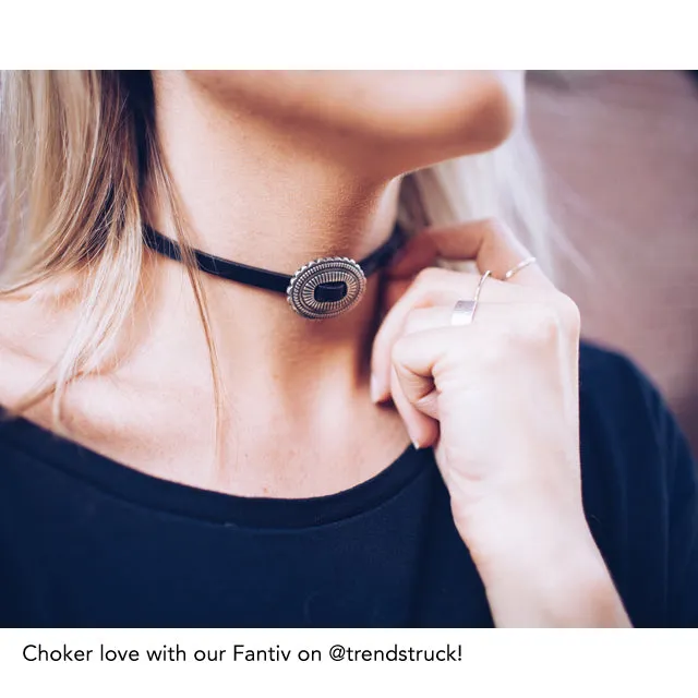 Brave Fantiv Leather Choker