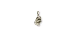 Cairn Terrier Pendant Jewelry Sterling Silver Handmade Dog Pendant CNWT9-P