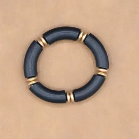 Carmen Wood Bracelet Black