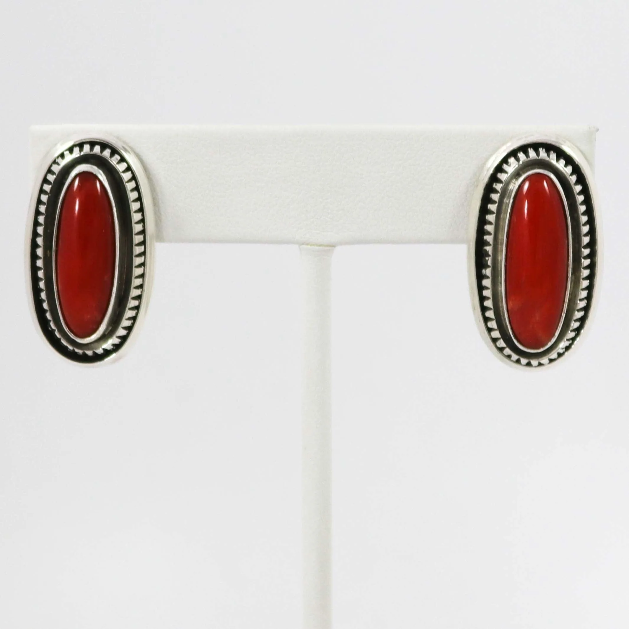 Coral Earrings