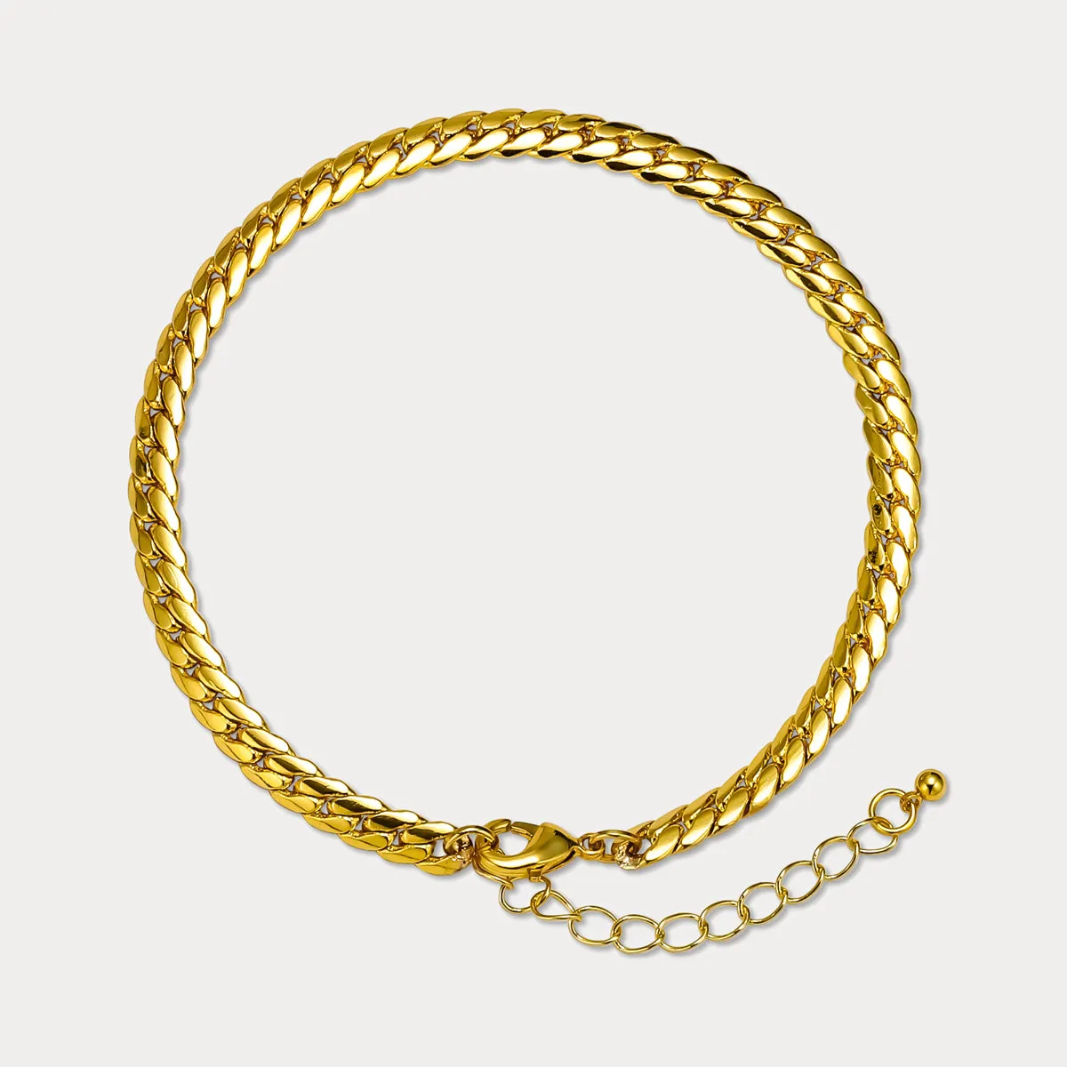 Cuban Link Chain Anklet