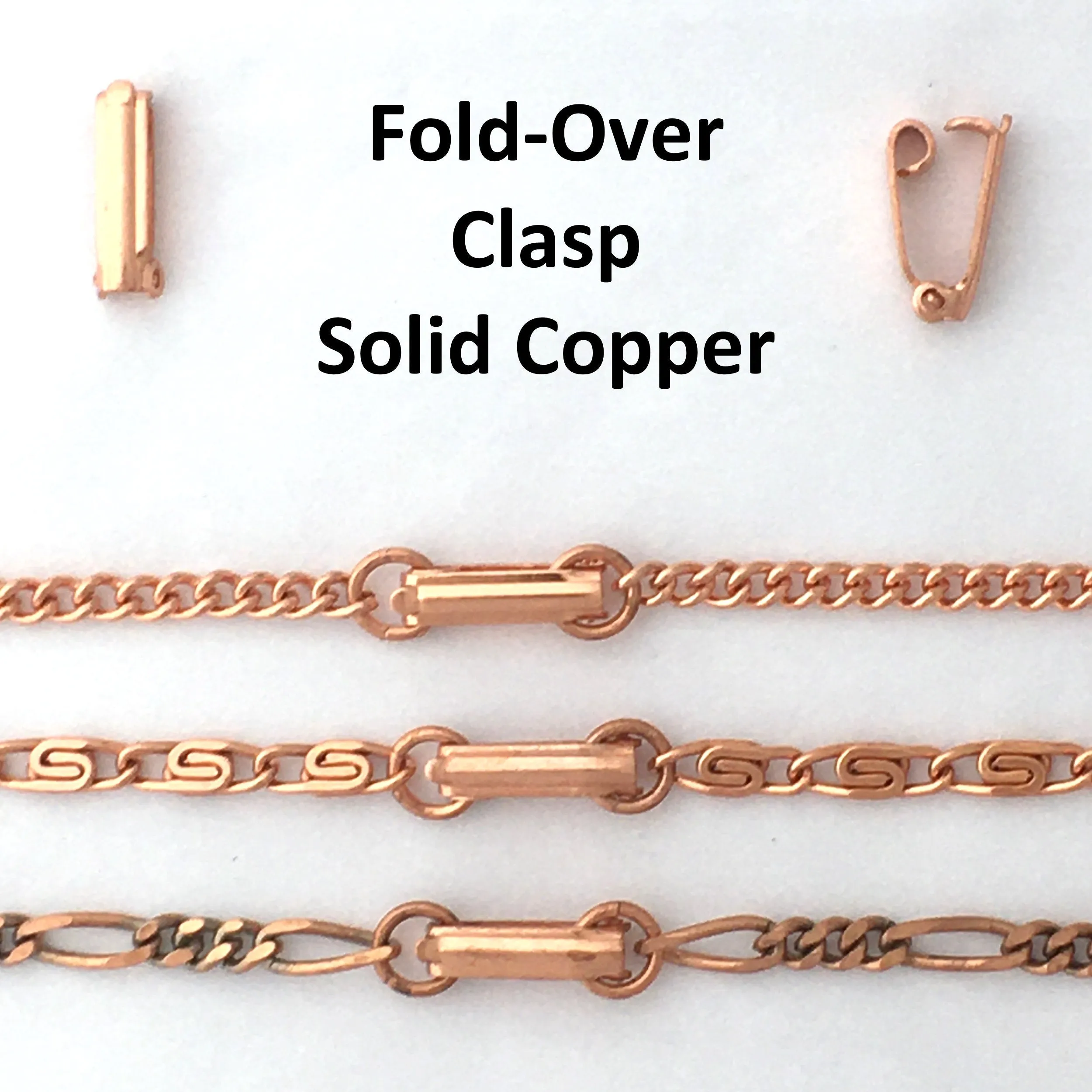 Custom Bracelet Chain Fine Celtic Copper Scroll Chain Bracelet 3mm C61M Custom Size Solid Copper Bracelet Chain