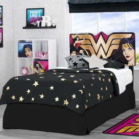 DC Comics Wonder Woman Upholstered Headboard