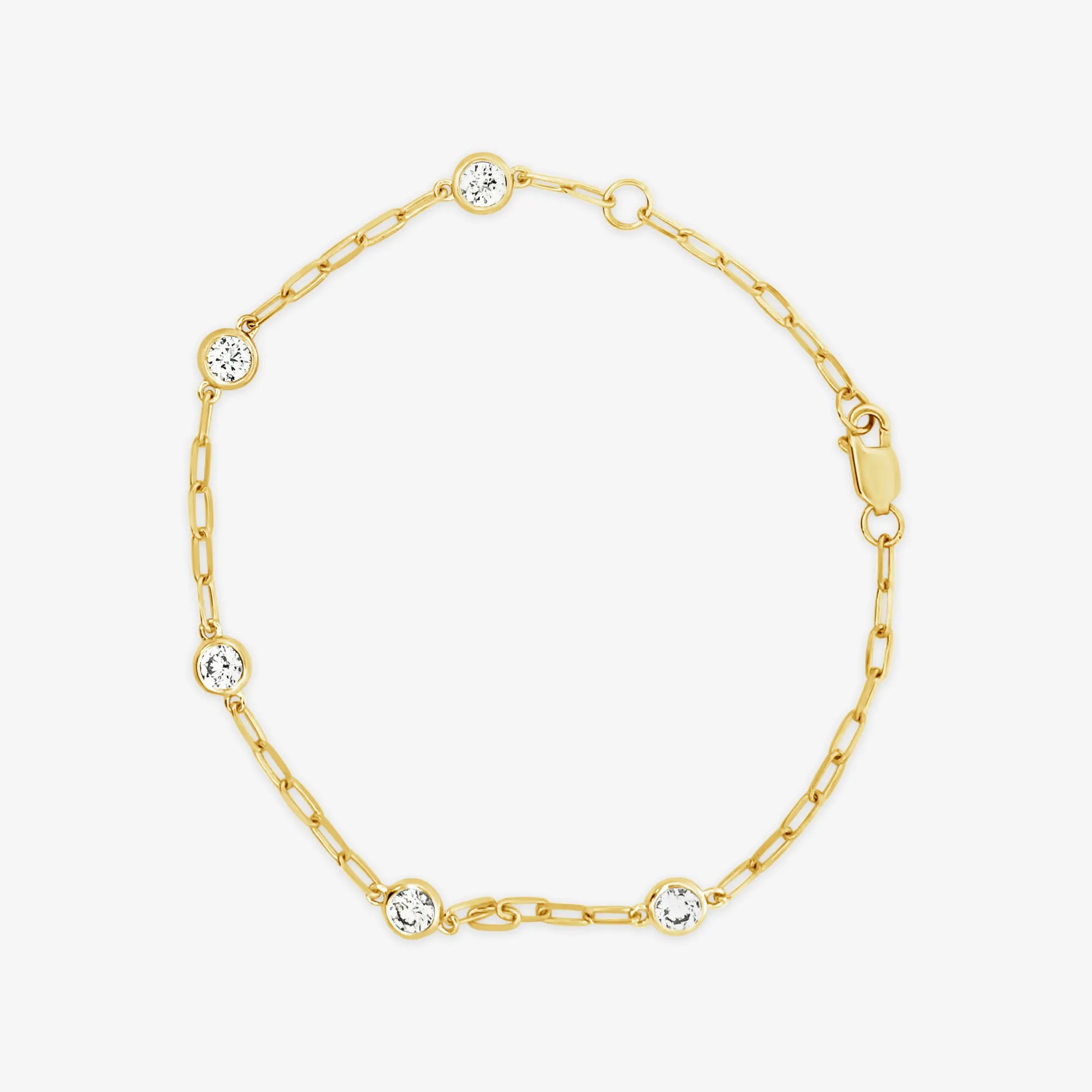 Diamond By The Yard 0.70cttw Bracelet