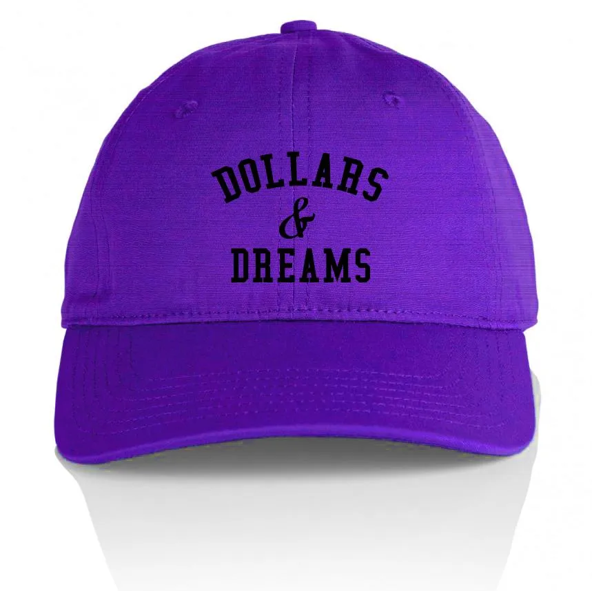 Dollars & Dreams - Purple Dad Hat