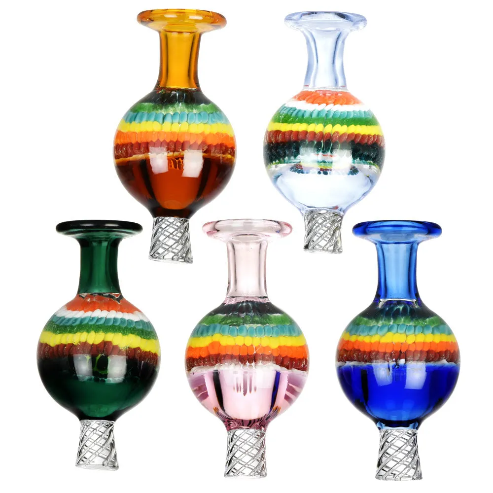 Dot Rainbow Multi-Directional Bubble Carb Cap