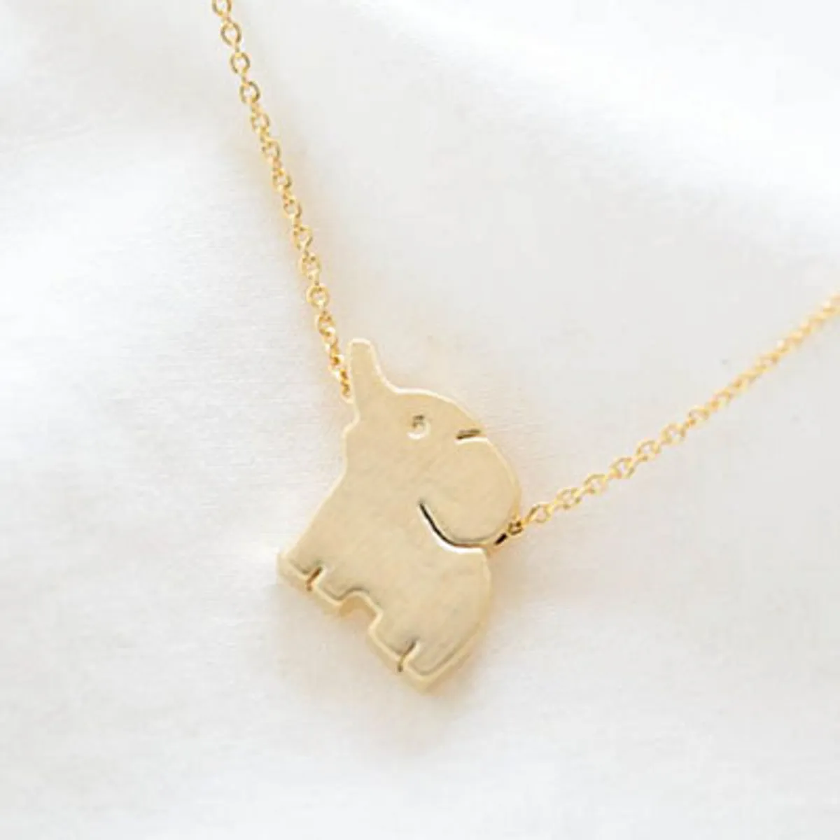 Elephant Pendant Anklet-A