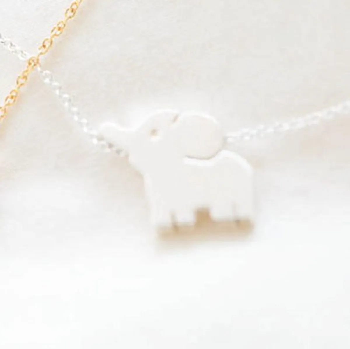 Elephant Pendant Anklet-A