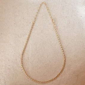 Fancy Mariner 18k Gold Filled Necklace