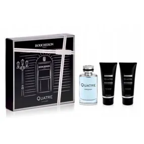 Gift Set - Boucheron Quatre Absolu EDP 100 ml   After Shavehave Balm 100 ml   Sg 100 ml