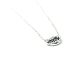 Gypsy Silver Cowrie Necklace