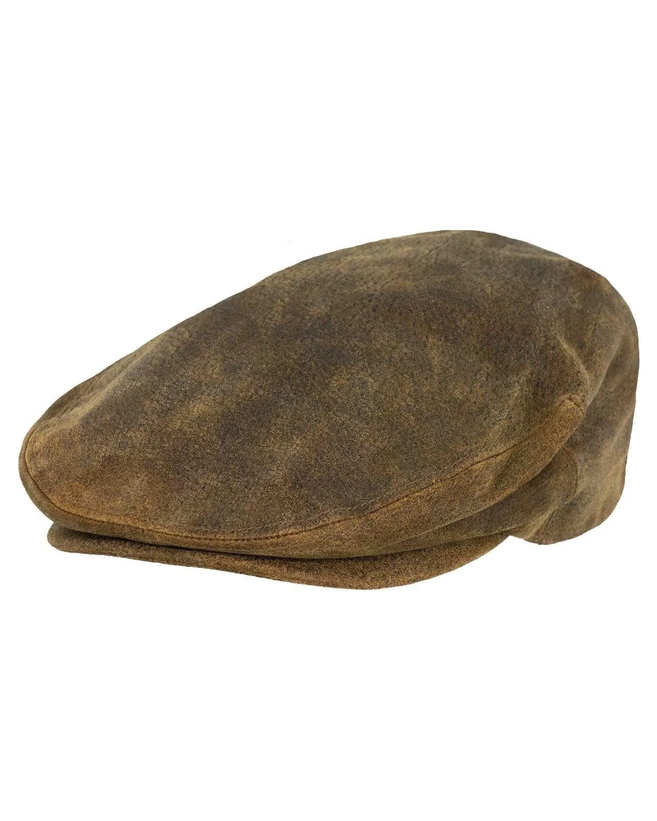 Leather Ascot Cap