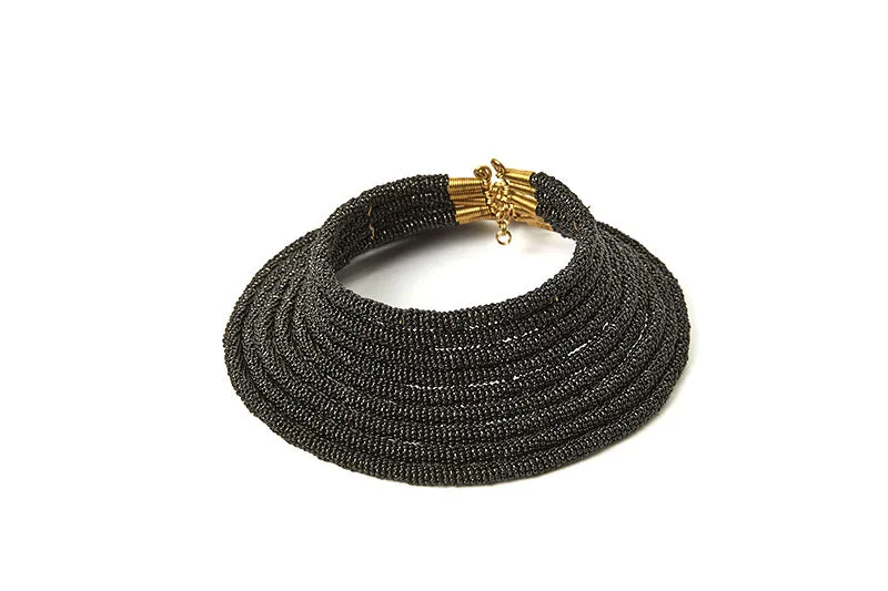 Maruku Beaded Choker Necklace - Multiple Colors