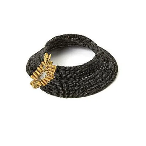 Maruku Beaded Choker Necklace - Multiple Colors