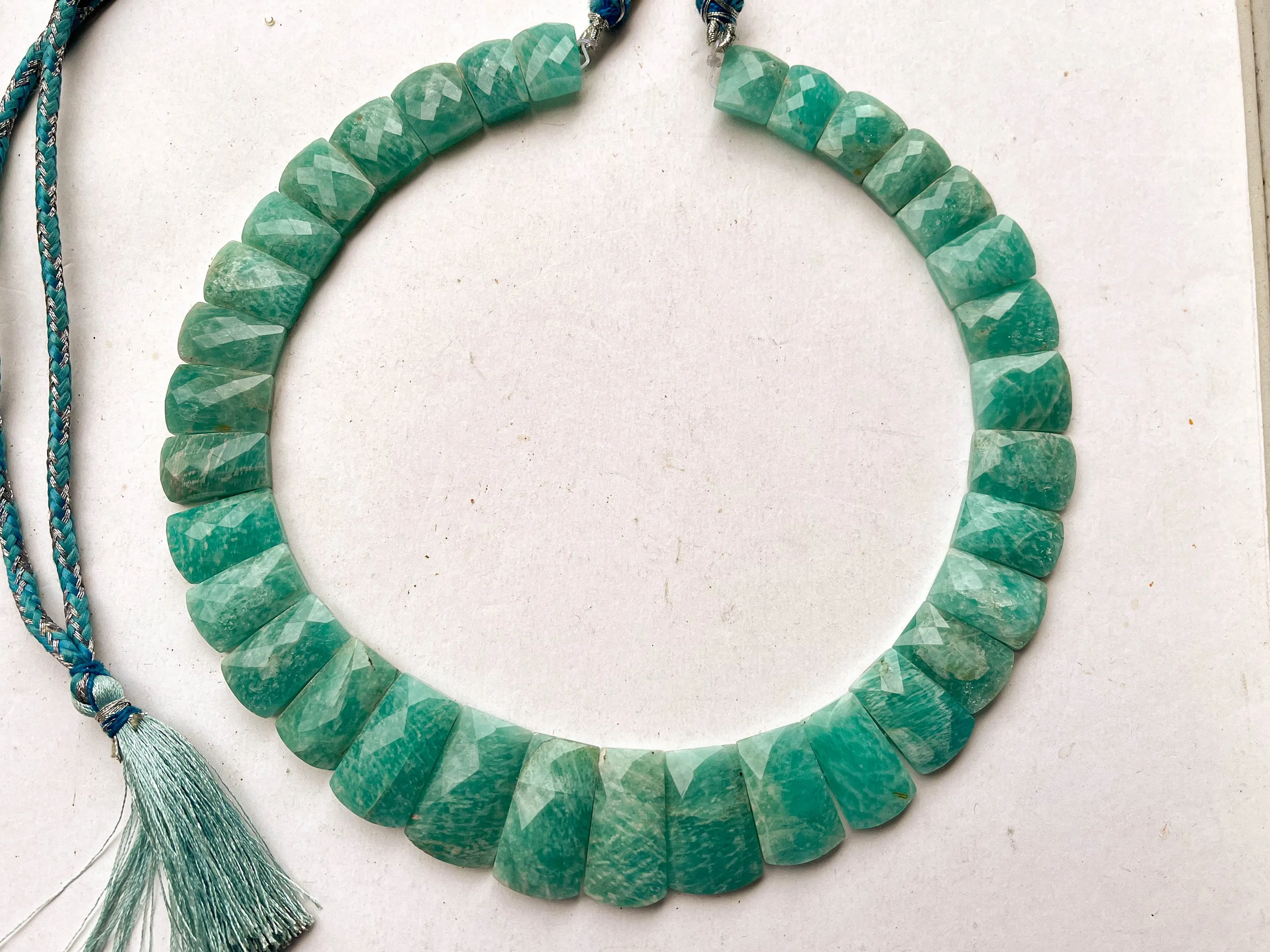 Natural Amazonite Bib Necklace, Cleopatra Egyptian Necklace, Amazonite Choker Handmade Necklace, Amazonite Necklace