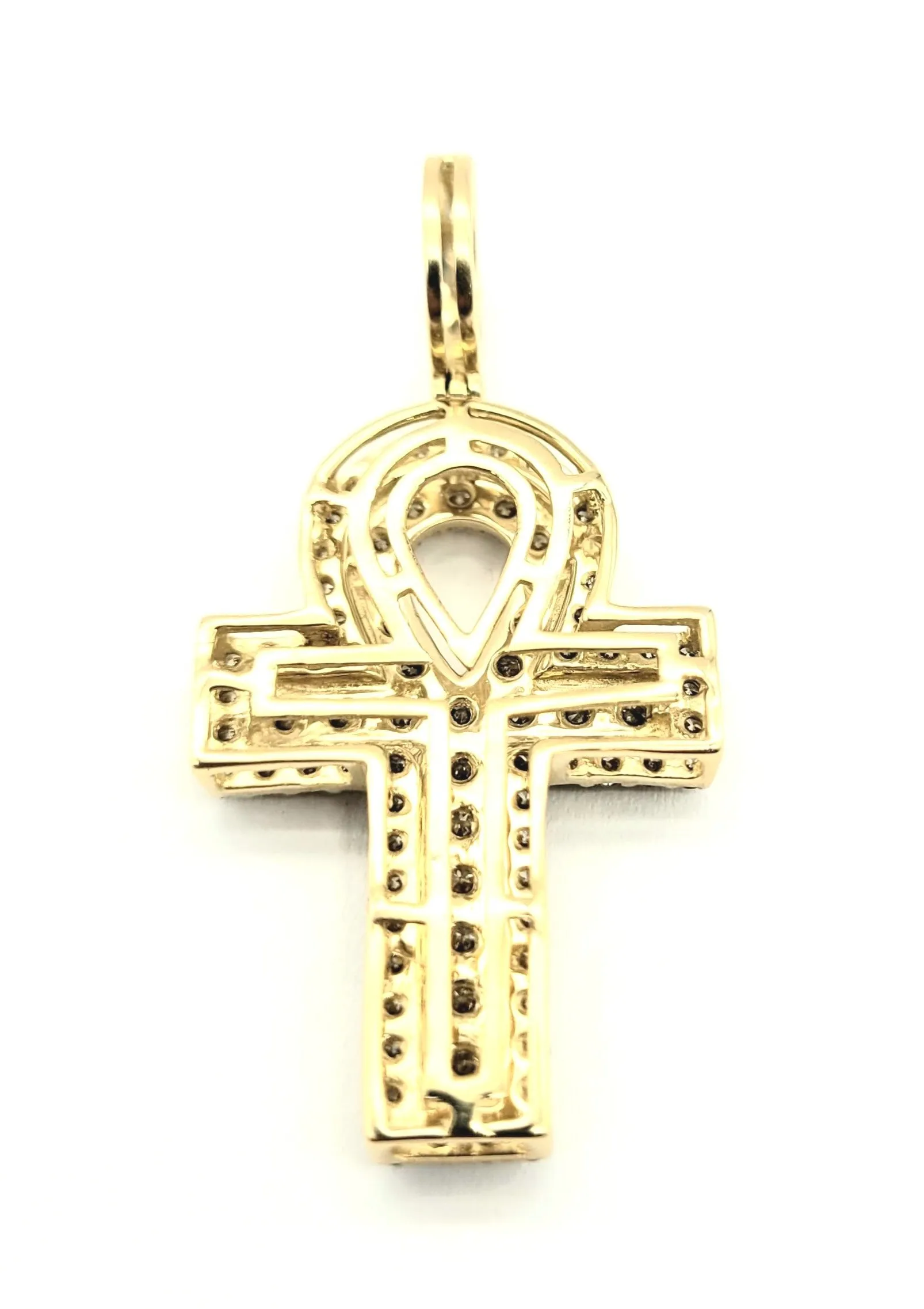 New 1.65 Carat Diamond Ankh