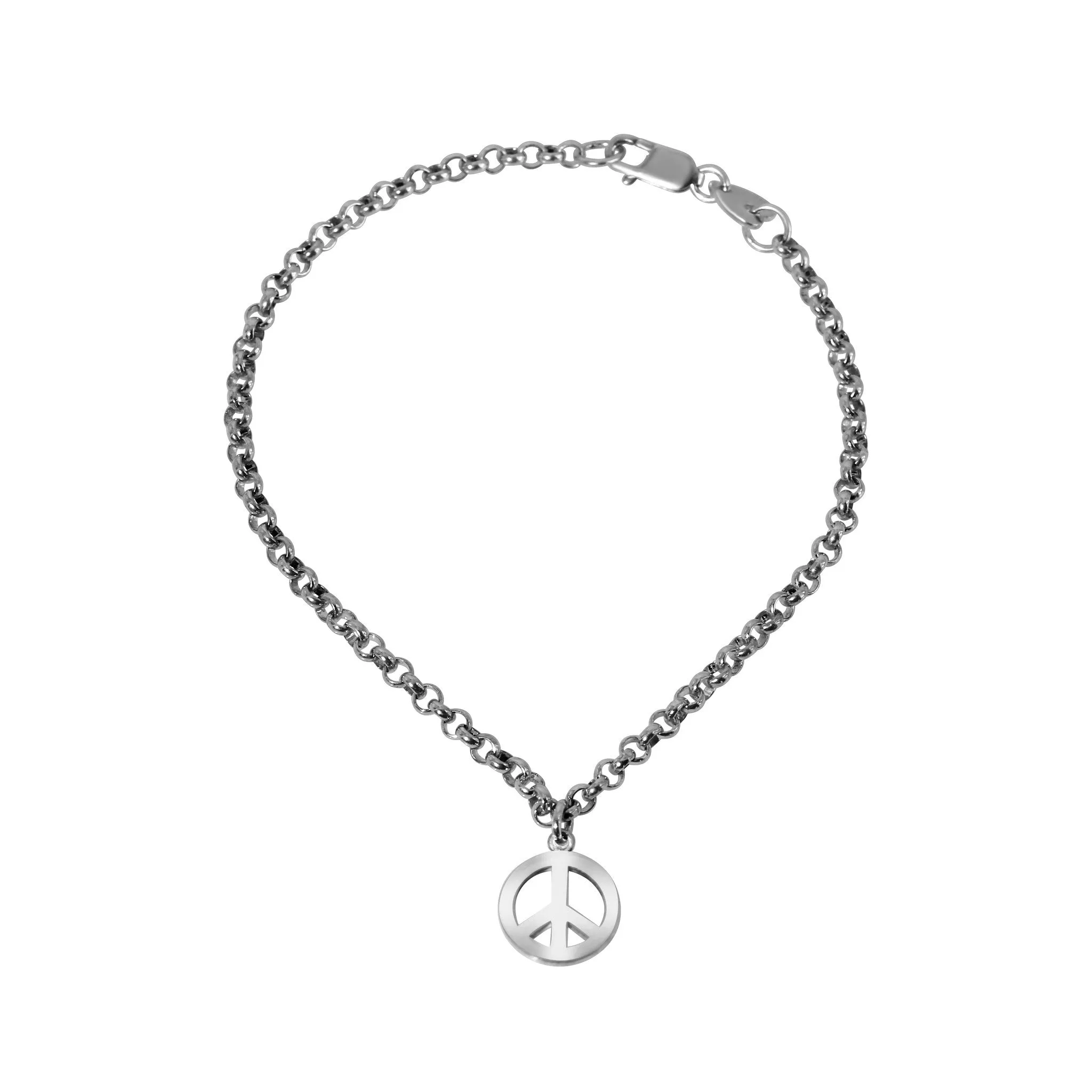 Peace Charm Anklet