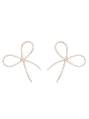 Pearl Bow Studs