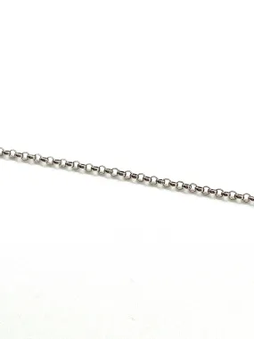 PERMANENT JEWELRY - 14KT WHITE GOLD - GIRL CRUSH