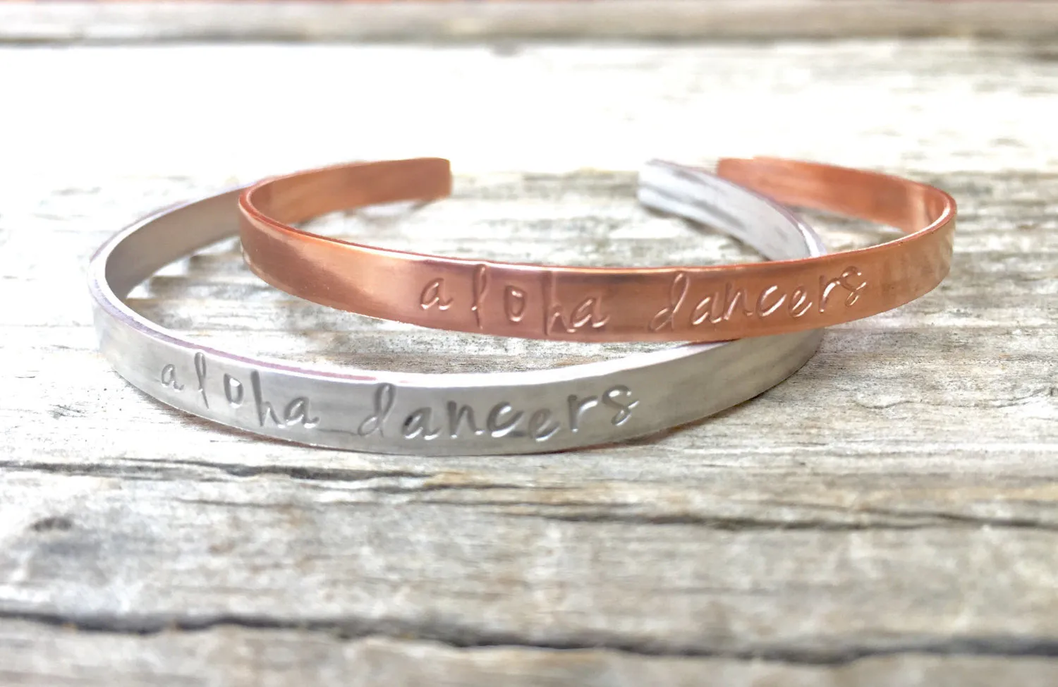 Personalized Jewelry Cuffs, Bracelets