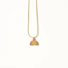 Rainbow Charm Necklace