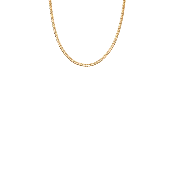 Round Curb Chain Necklace