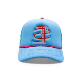 Saint Louis Trucker Hat Sky Blue