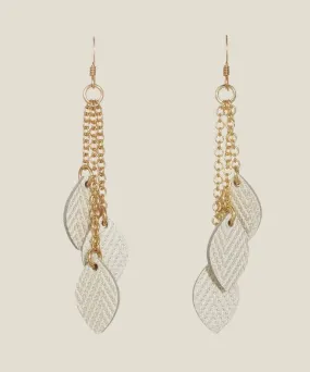 Soft Pearl Faunas Earrings - Gold