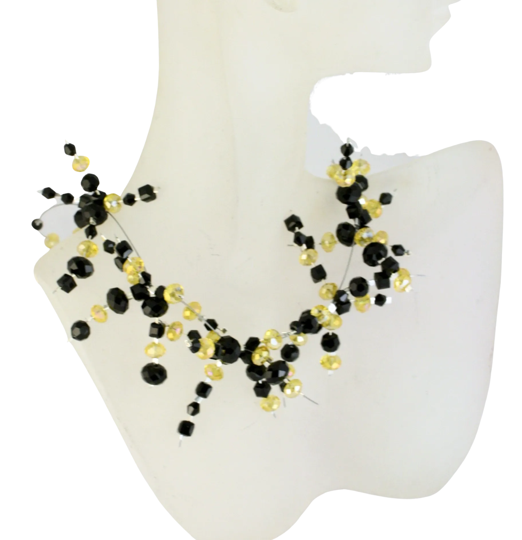 Stunning Handmade Starlight Spray Necklace