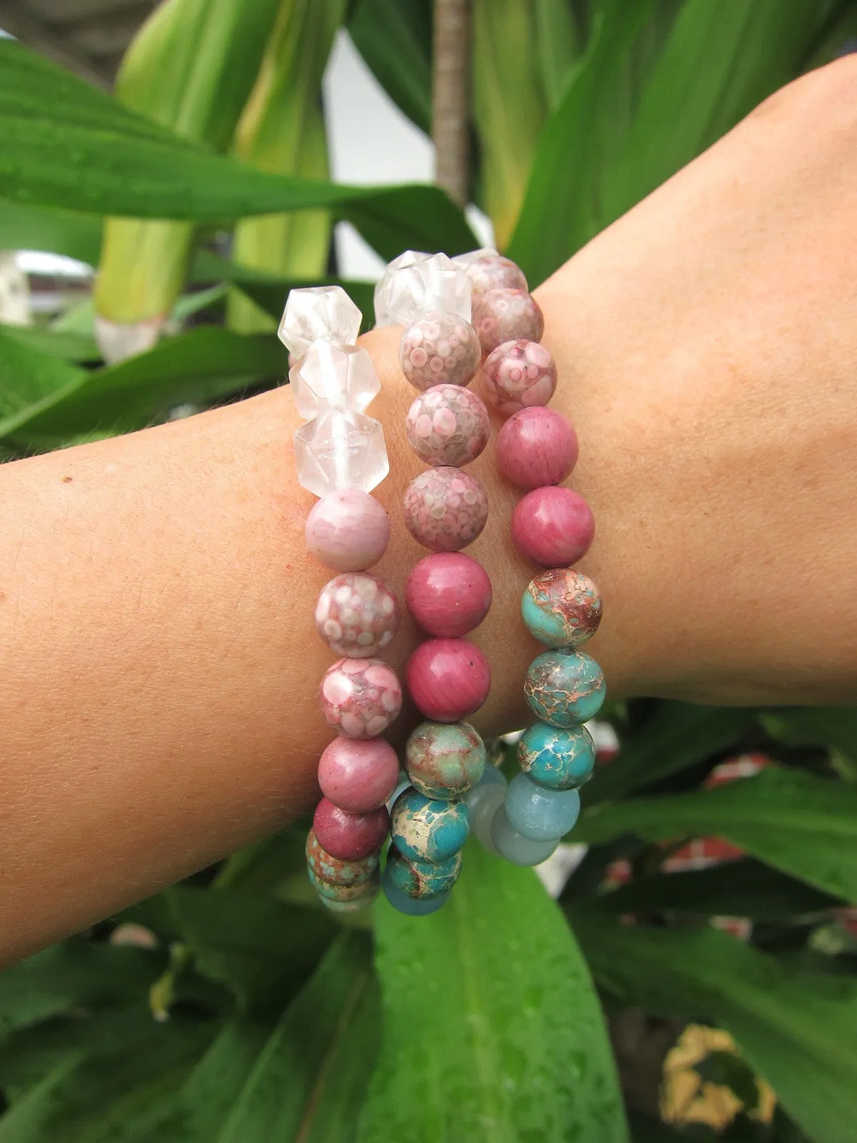 The Pink Enchanter Mala Bracelet