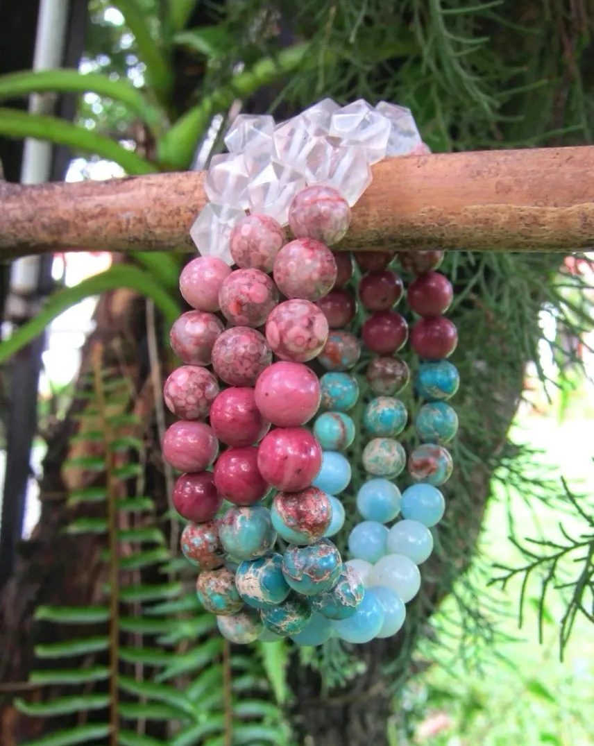 The Pink Enchanter Mala Bracelet