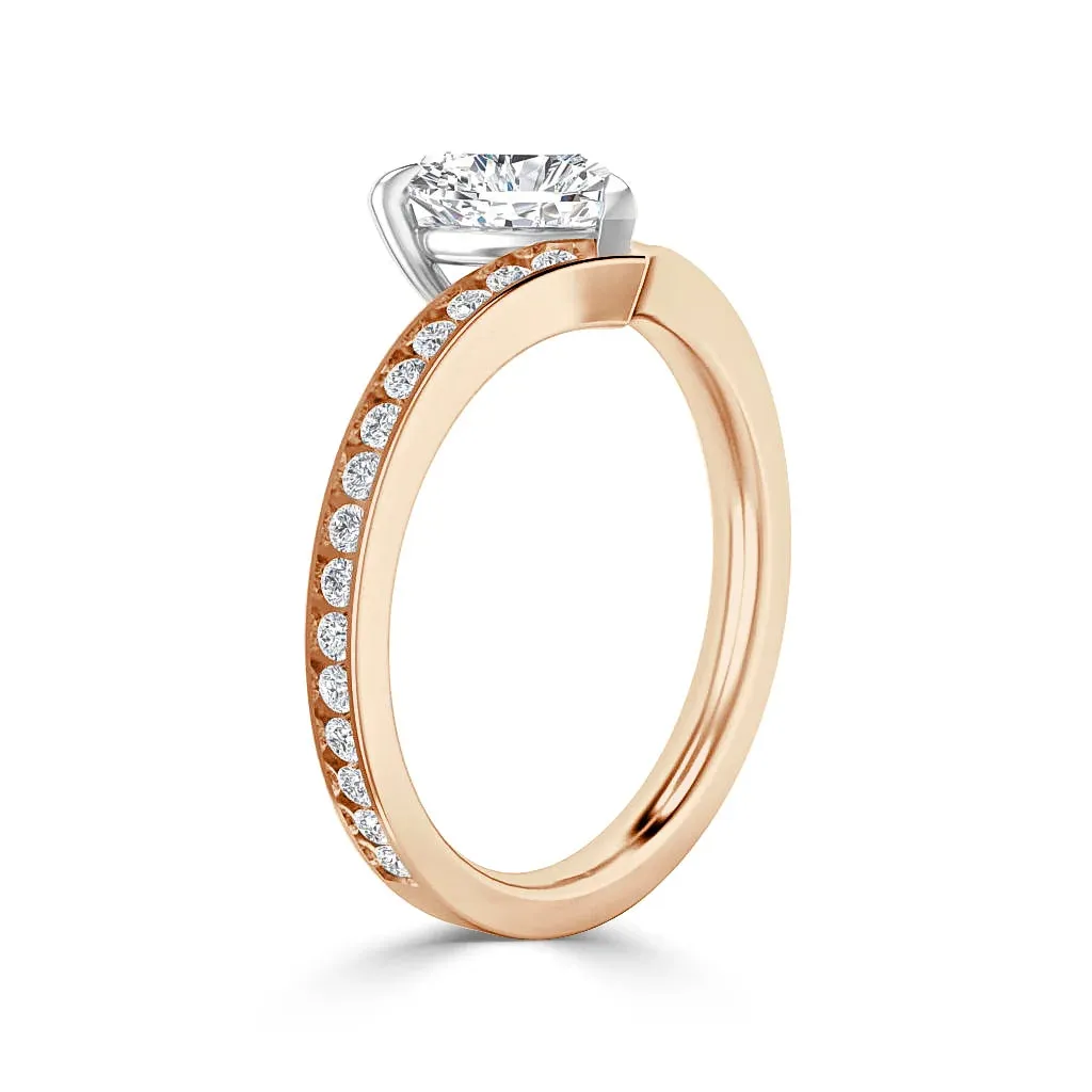 Tiara  - 18ct Rose Gold - Heart