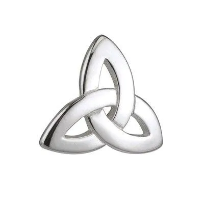 Trinity Knot Silver Tie Tack